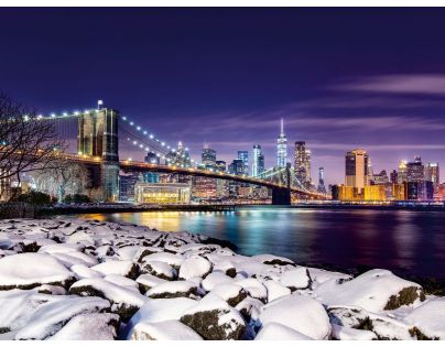Ravensburger Puzzle Zima v New Yorku 1500 dílků