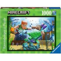 Ravensburger Puzzle Minecraft 1000 dílků 2