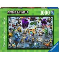 Ravensburger puzzle Challenge Puzzle Minecraft 1000 dílků 2