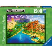 Ravensburger Puzzle Minecraft Svět Minecraftu 1500 dílků 2