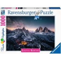 Ravensburger Puzzle Dechberoucí hory Dolomitské věže Itálie 1000 dílků 2