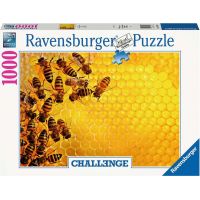 Ravensburger Puzzle Challenge Puzzle Včely na medové plástvi 1000 dílků 2