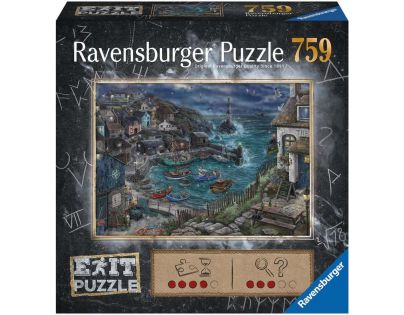 Ravensburger Puzzle Exit puzzle Maják u přístavu 759 dílků