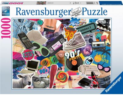 Ravensburger Puzzle 90. léta 1000 dílků
