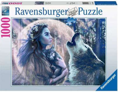 Ravensburger Puzzle Vlčí magie 1000 dílků