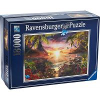 Ravensburger Puzzle Západ slunnce v ráji 18000 dílků 2