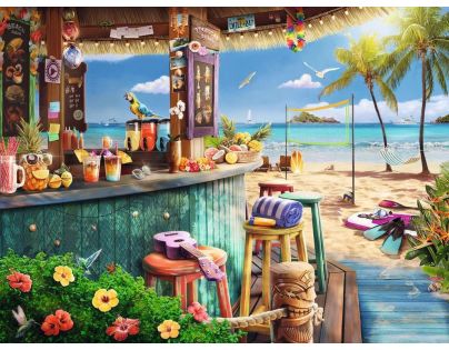 Ravensburger Puzzle Plážový bar 1500 dílků