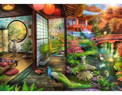 Ravensburger Puzzle Japonská zahrada 1000 dílků