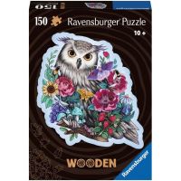 Ravensburger Puzzle dřevěné Tajemná sova 150 dílků 2