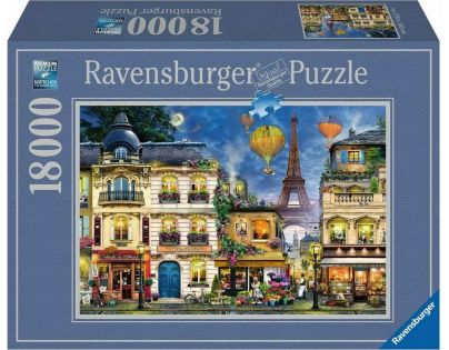 Ravensburger puzzle Paříž 18000 dílků