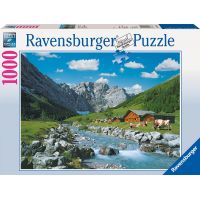 Ravensburger Puzzle Rakouské hory 1000 dílků 2