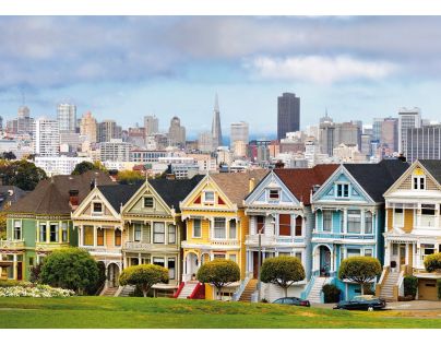 Ravensburger Puzzle 193653 Malované domy v San Francisco 1000 dílků