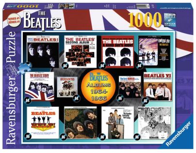 Ravensburger Puzzle The Beatles Skladby 1000 dílků