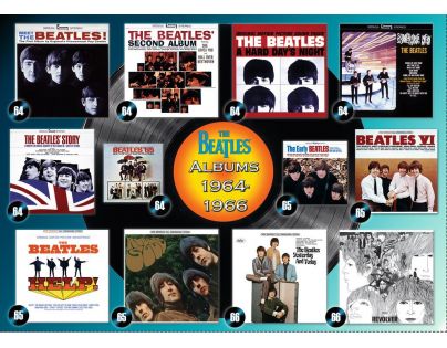 Ravensburger Puzzle The Beatles Skladby 1000 dílků