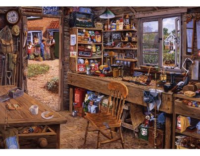 Ravensburger Puzzle Dědečkova kůlna 1000 dílků