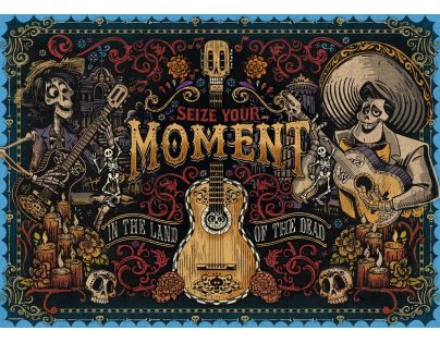 Ravensburger Puzzle 198115 Disney Coco Popadni svoji možnost 1000 dílků