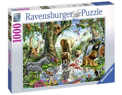 Ravensburger Puzzle Dobrodružství v džungli 1000 dílků