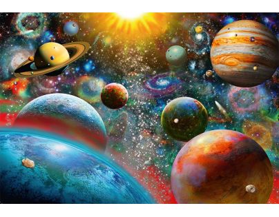 Ravensburger Puzzle Planetární vize 1000 dílků