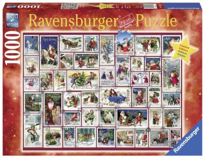 Ravensburger Puzzle Vánoční přání 1000 dílků