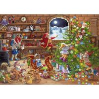 Ravensburger Puzzle 198825 Odpočítávání Vánoc 1000 dílků 2