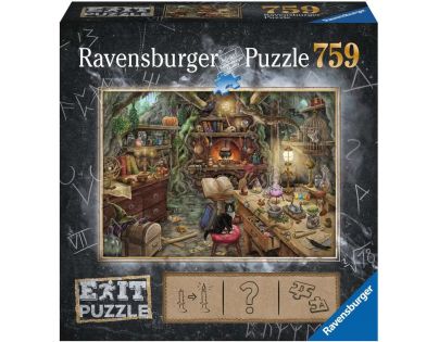 Ravensburger puzzle 199525 Exit Puzzle Kouzelnická kuchyně 759 dílků - Poškozený obal