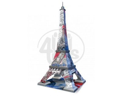 Ravensburger 3D Eiffelova věž Vlajková edice 216 dílků