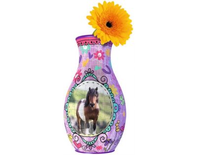 Ravensburger Puzzle 3D Girly Girl Váza - Kůň - Poškozený obal