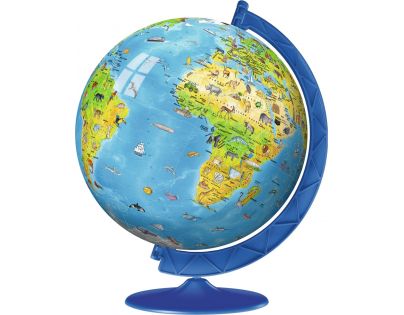 Ravensburger Puzzle 3D Zeměkoule se zvířaty puzzleball 180 dílků