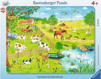 Ravensburger Puzzle Procházka na zemi 48 dílků