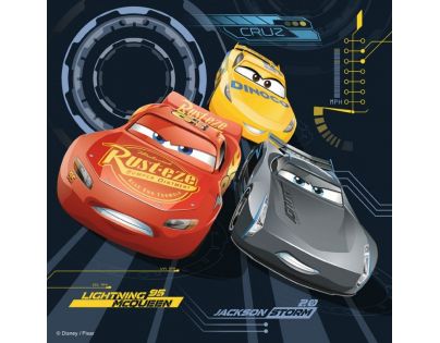 Ravensburger Puzzle Disney Auta 3 3 v 1