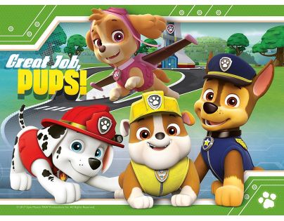 Ravensburger Puzzle 4 v 1 Tlapková patrola 72 dílků