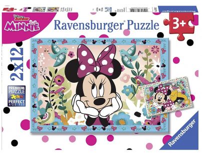 Ravensburger Puzzle 76192 Disney Minnie 2x12 dílků