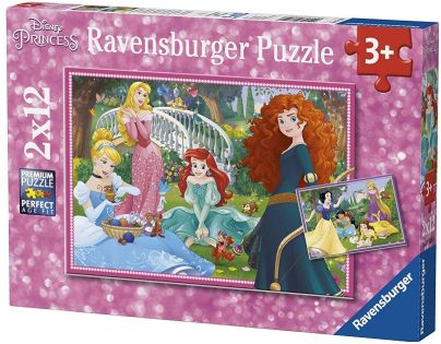Ravensburger Puzzle Disney Princezny 2 x 12 dílků