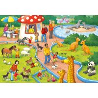 Ravensburger Puzzle Den v Zoo 2 x 24 dílků 2