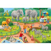 Ravensburger Puzzle Den v Zoo 2 x 24 dílků 3
