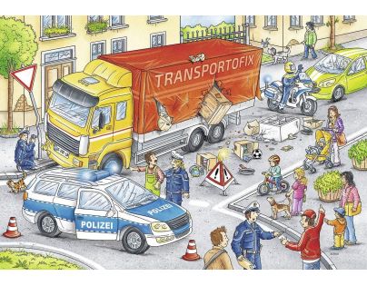 Ravensburger Puzzle Hasiči 2 x 24 dílků