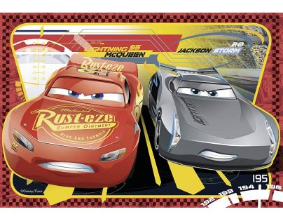 Ravensburger Puzzle Disney Auta: Dobrodružství McQueen 2 x 24 dílků