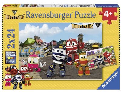 Ravensburger Puzzle Roboti 2 x 24 dílků