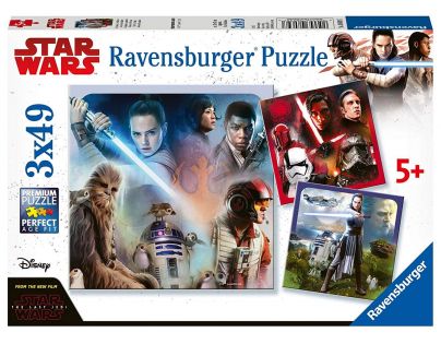 Ravensburger Puzzle Disney Star Wars Epizoda VIII 3 x 49 dílků