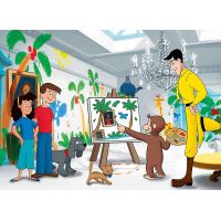 Ravensburger Puzzle 80489 Zvědavý George a přátelé 3 x 49 dílků 2