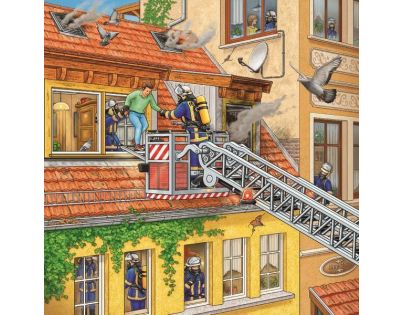 Ravensburger Puzzle Hasiči 3 x 49 dílků