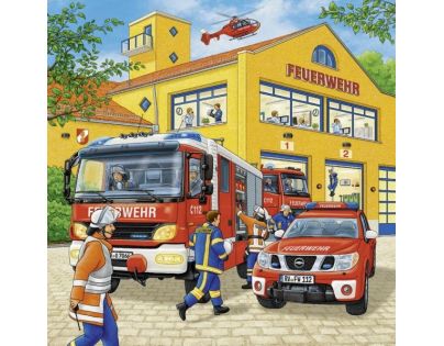 Ravensburger Puzzle Hasiči 3 x 49 dílků