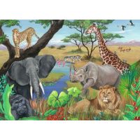 Ravensburger Puzzle Safari zvířata 60 dílků 2