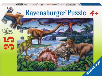 Ravensburger Puzzle Dinosauří hřiště 35 dílků