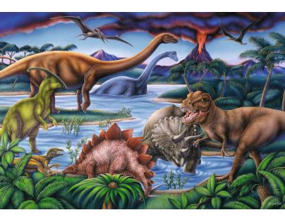 Ravensburger Puzzle Dinosauří hřiště 35 dílků