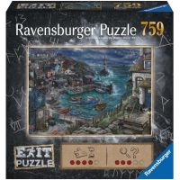 Ravensburger Puzzle Exit puzzle Maják u přístavu 759 dílků - Poškozený obal 2