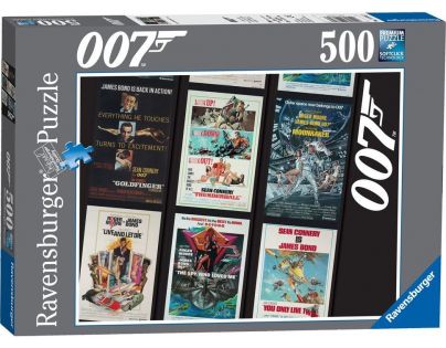 Ravensburger James Bond 007 Retro 500 dílků