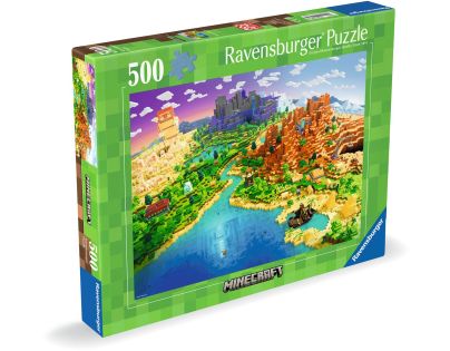 Ravensburger Puzzle Minecraft 500 dílků
