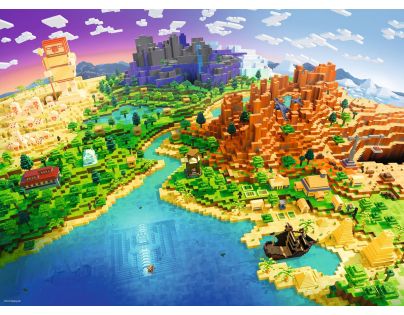 Ravensburger Puzzle Minecraft 500 dílků