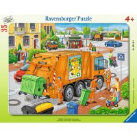 Ravensburger Puzzle Odvoz odpadu 35 dílků